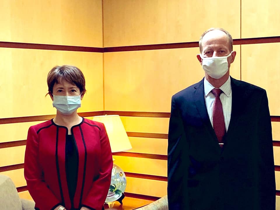 蕭美琴到任履新 美國務院:美台關係史上最強健