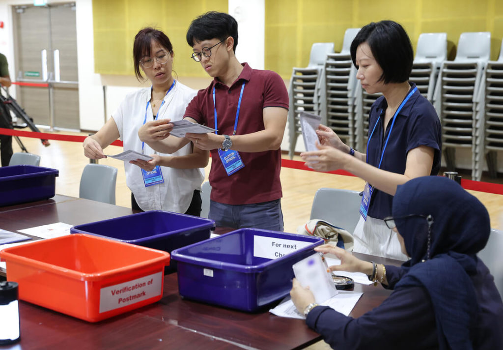 新加坡總統選舉最終計票結果出爐 尚達曼14日就職